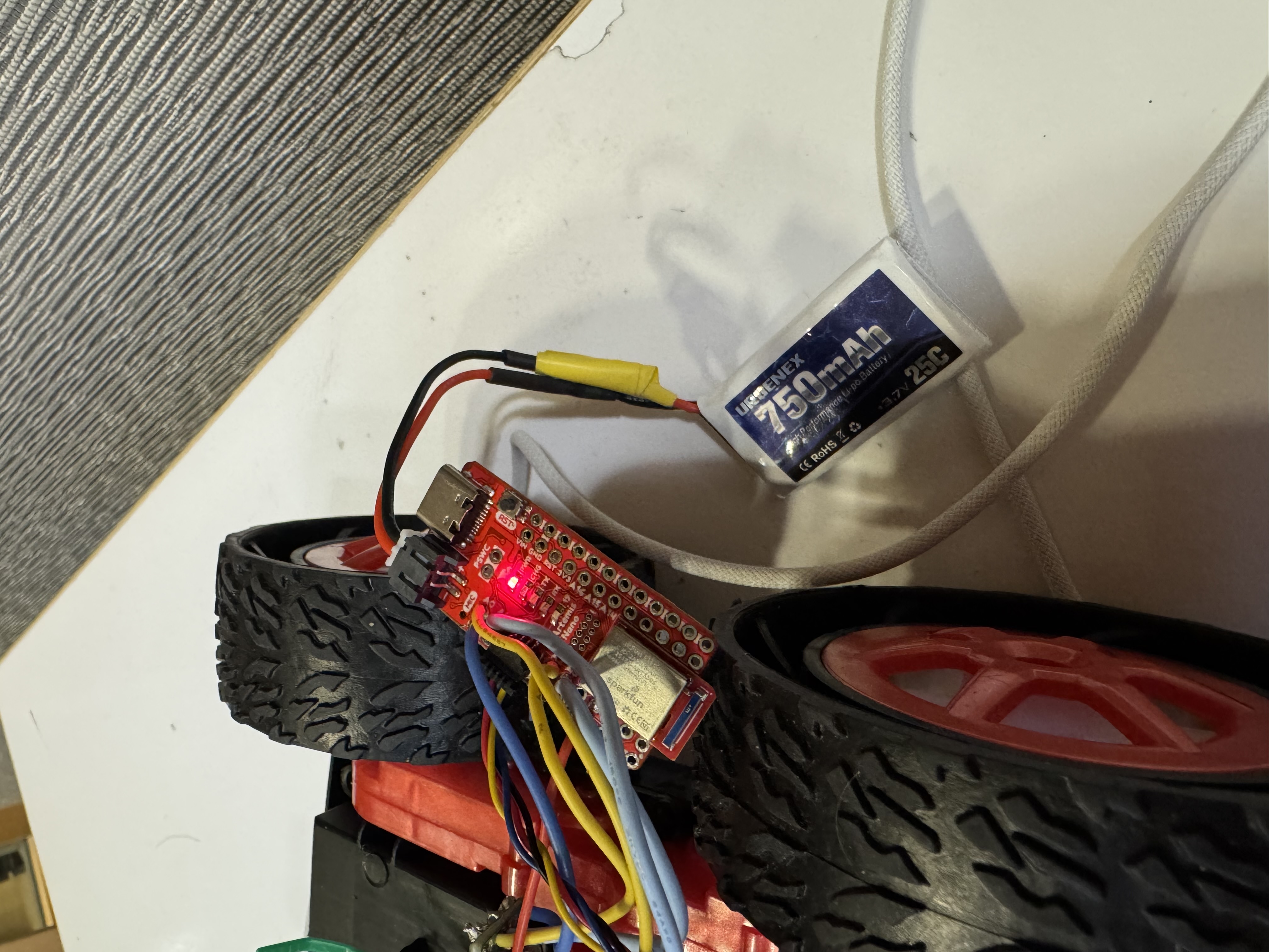 JST battery connection